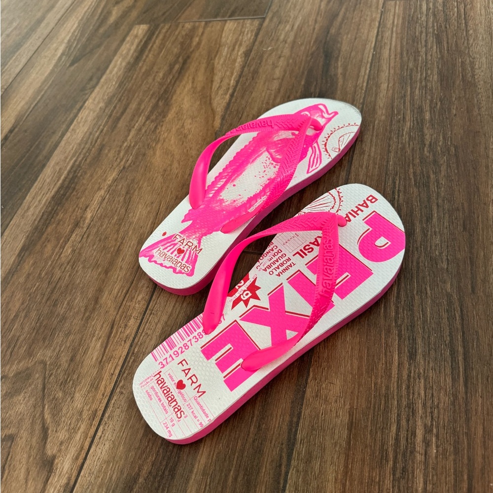 Farm x Havaianas Flip Flops